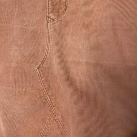 Dear John Corduroy Mini Skirt Size 29 Distressed Raw Hem Stretch Y2K Boho - Picture 4 of 9